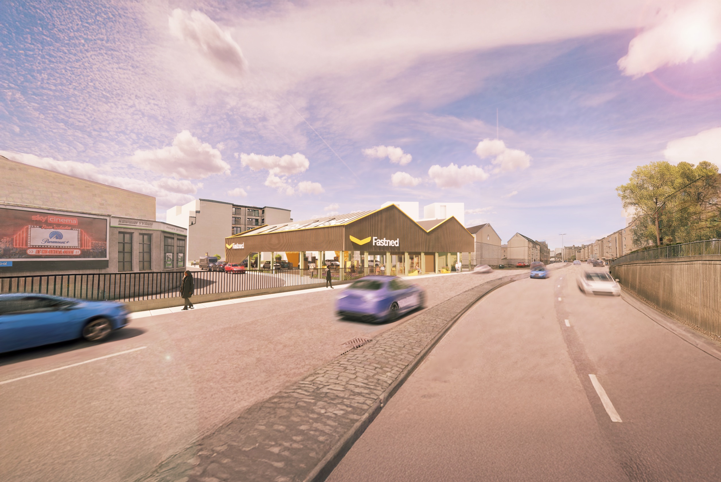 Fastned charging hub