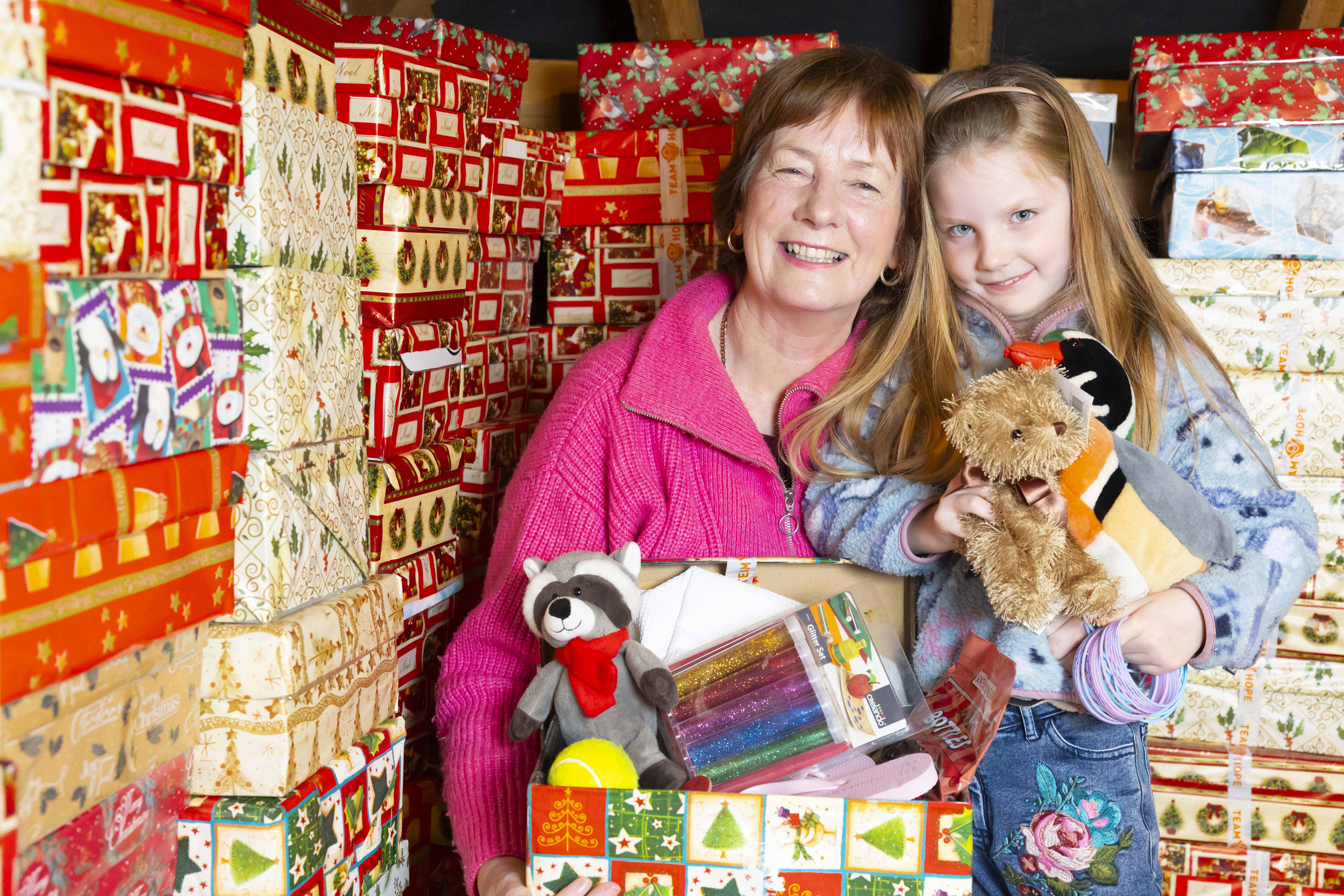 Maureen O'Hanlon, pictured with grand-daughter Anna