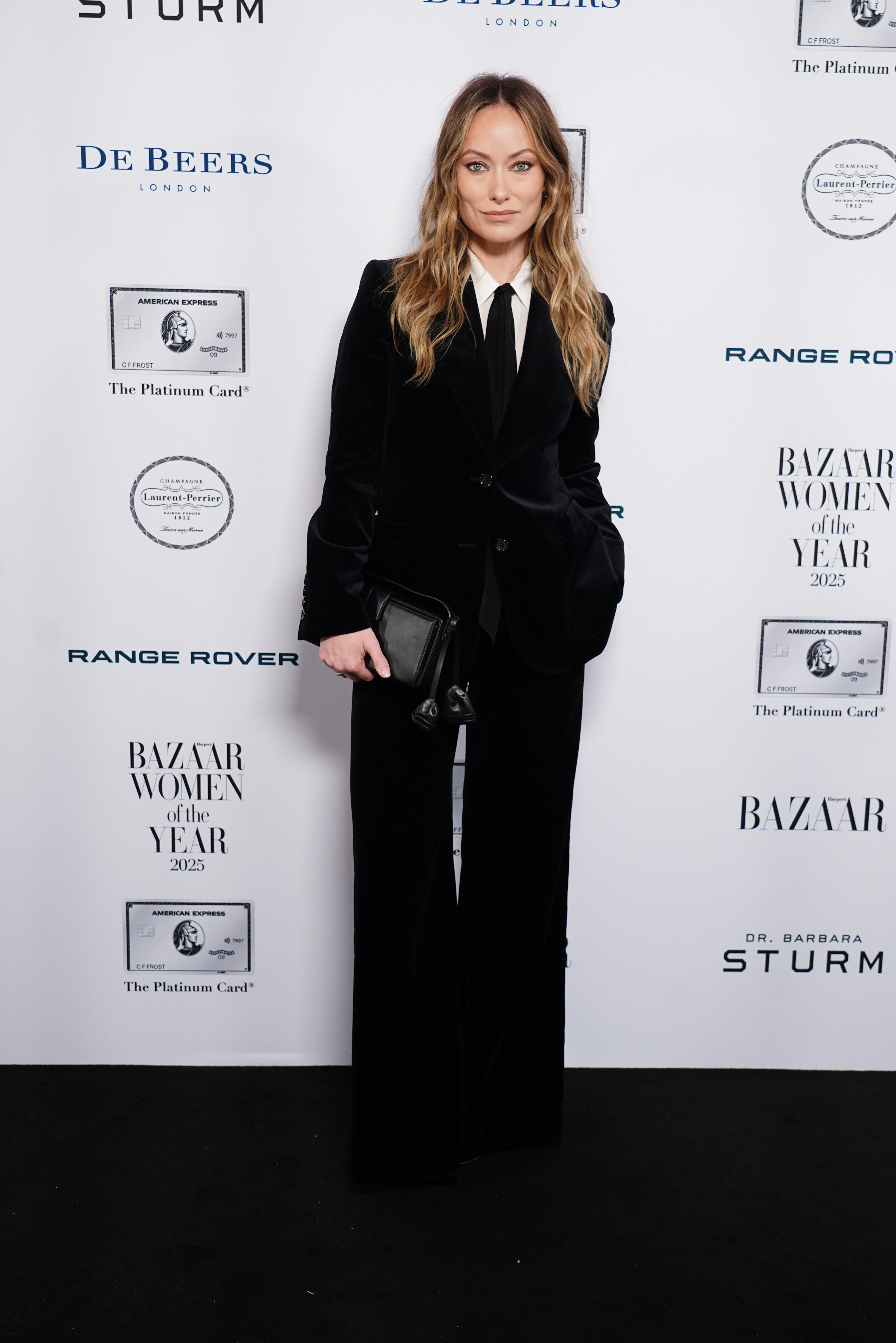 Olivia Wilde attends Harper's Bazaar Women of the Year 2025 awards at Claridge's in central London