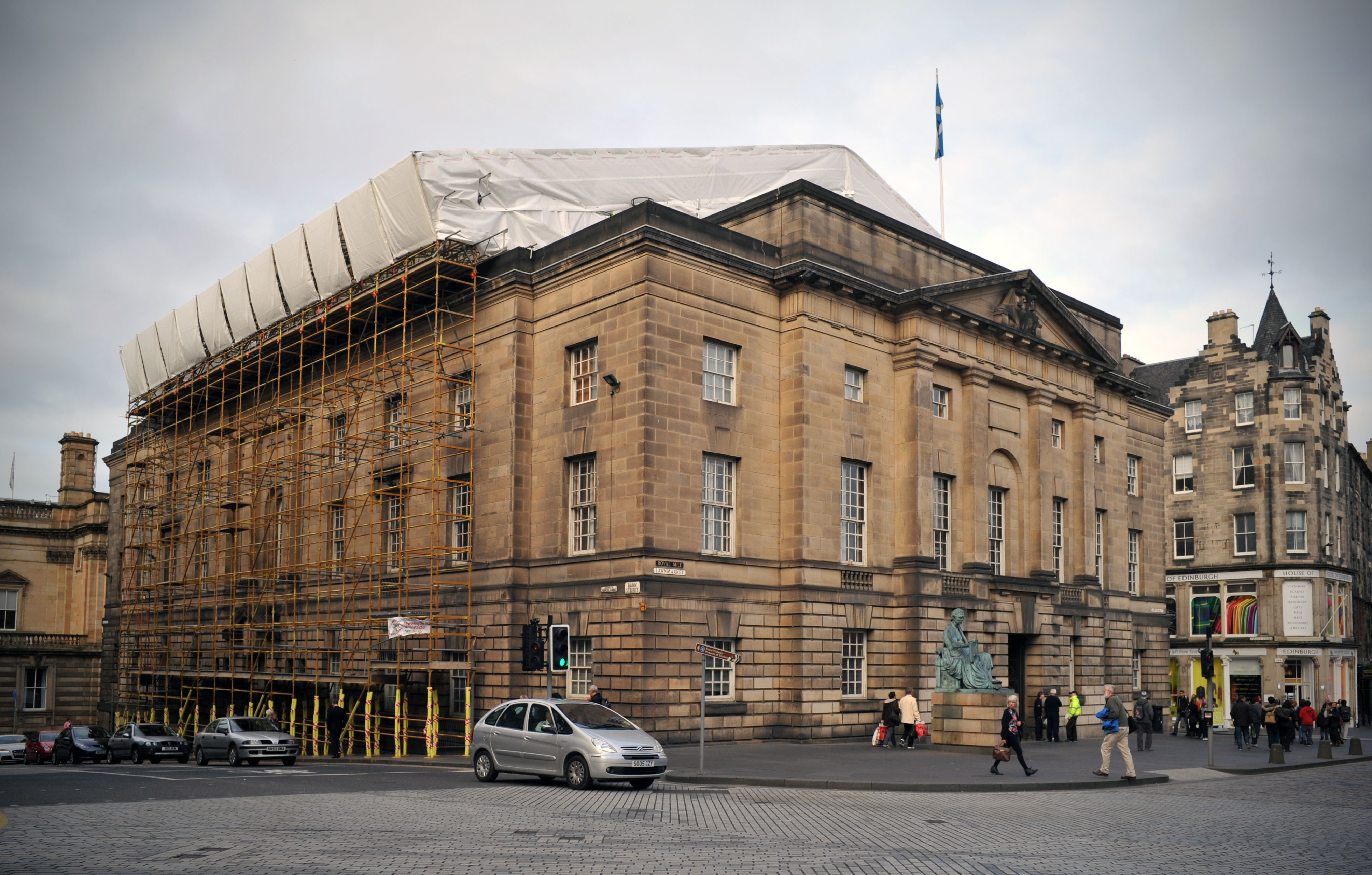 Exterior view of the High Court in Edinburgh