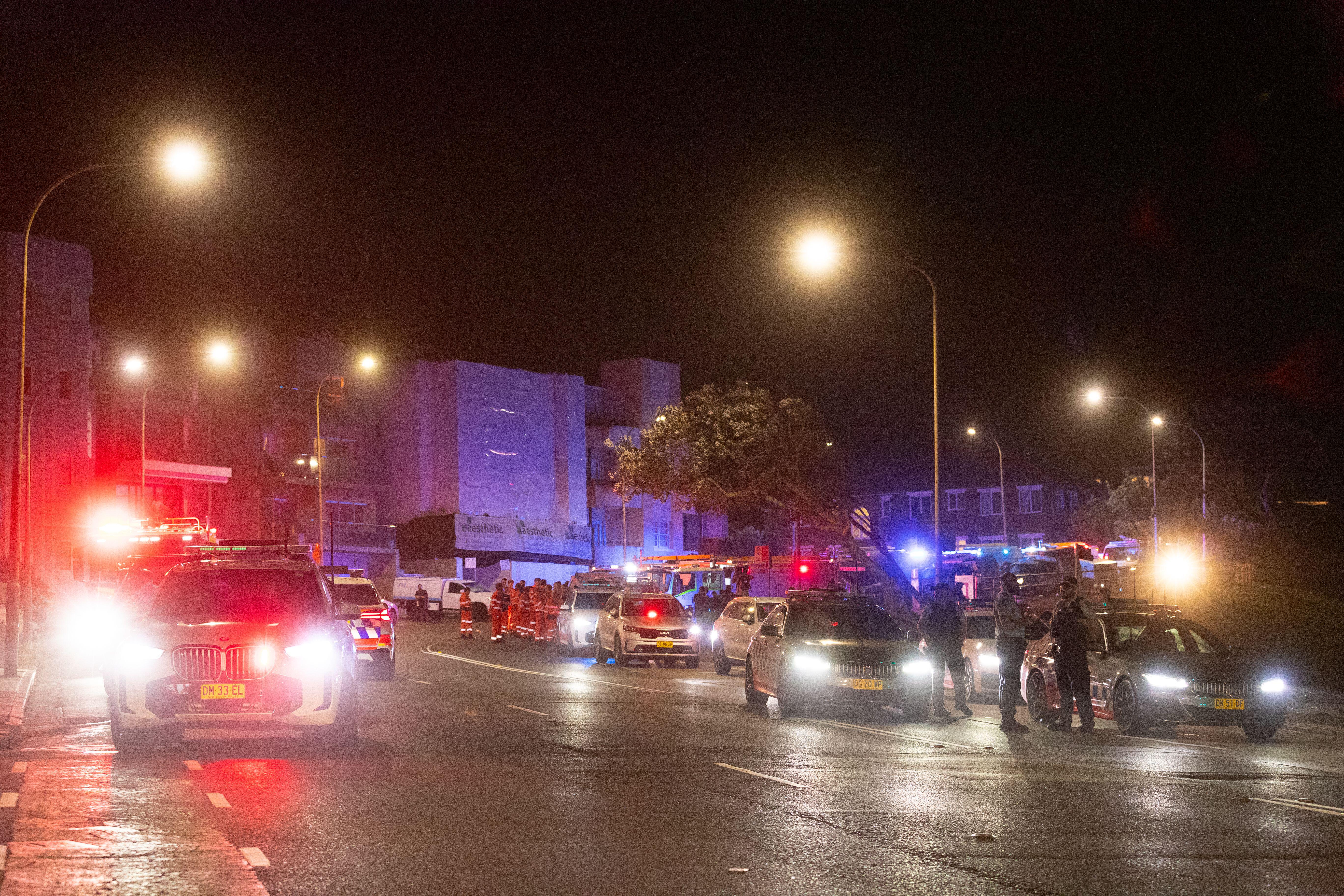 The scene of the shooting