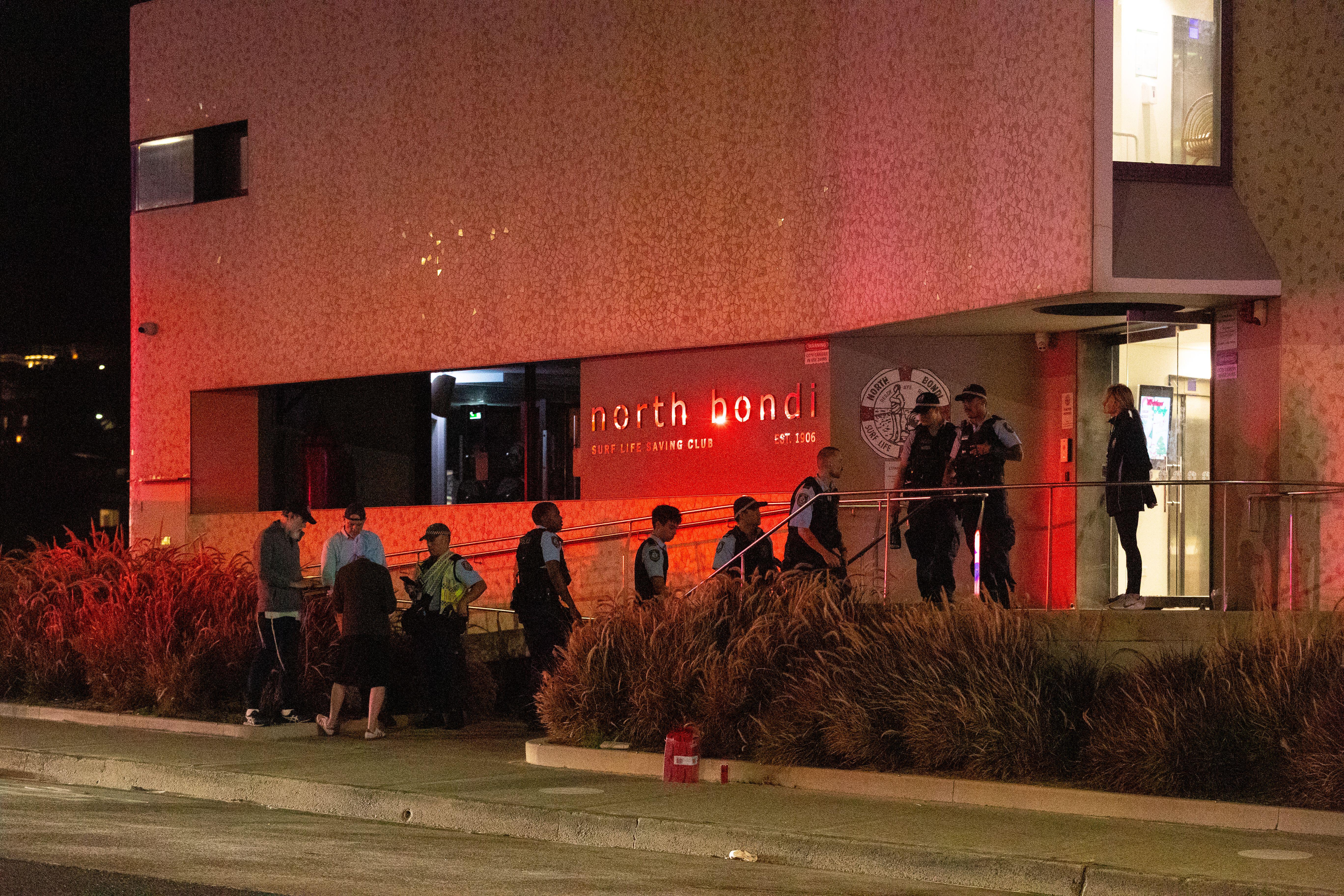 People at Bondi Beach
