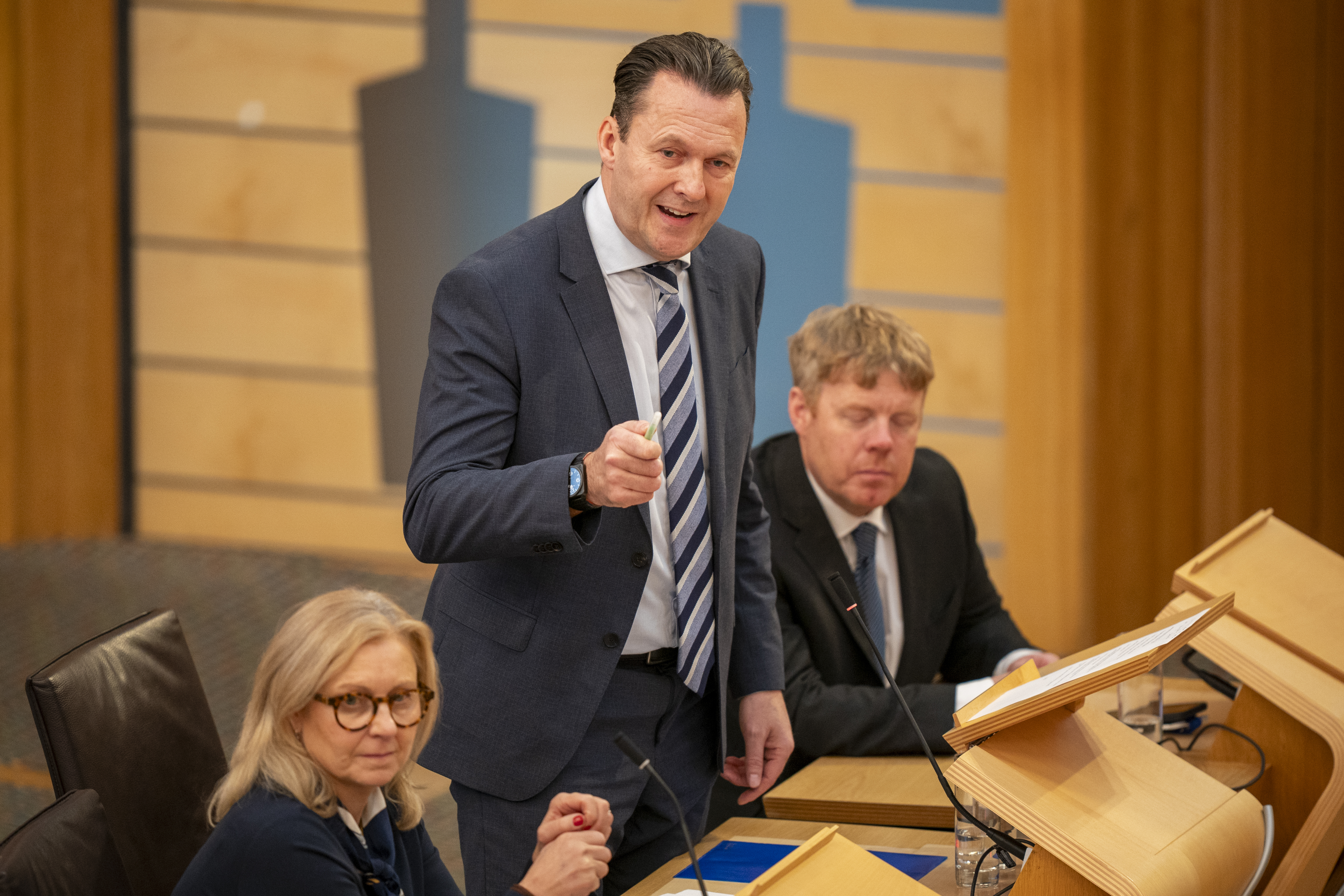 Russell Findlay speaking