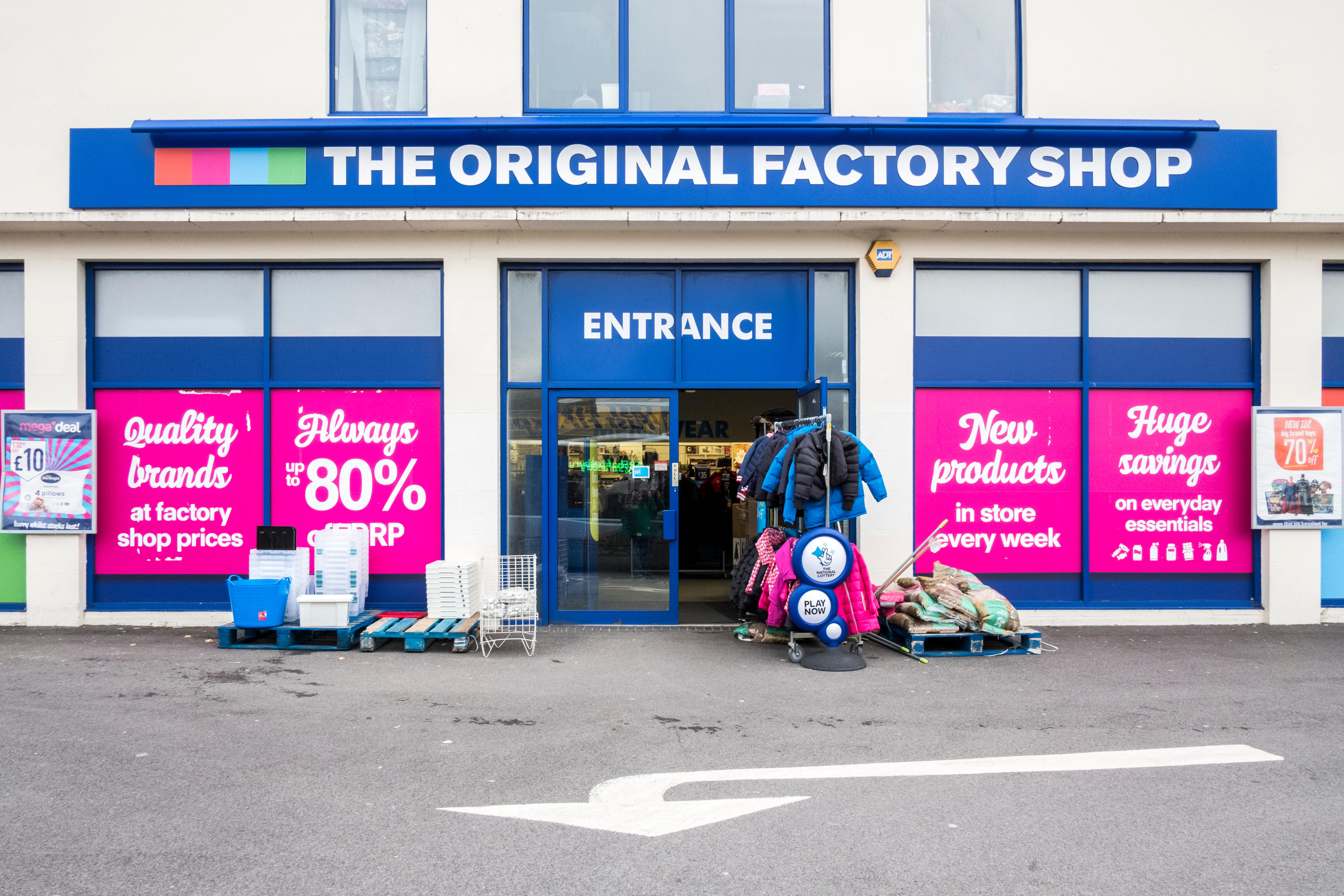 An Original Factory Shop store front