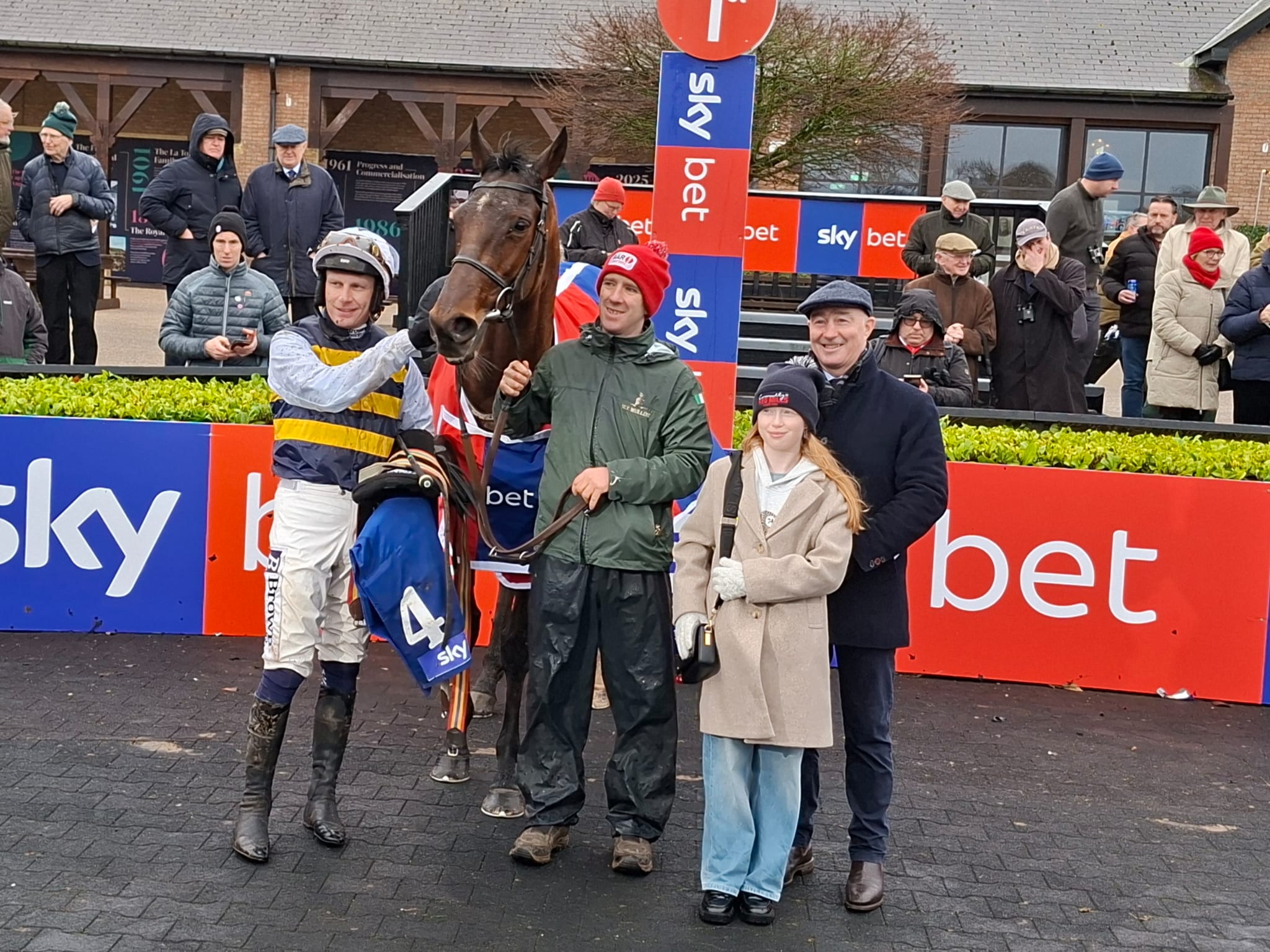 Sober with connections after winning at Punchestown 