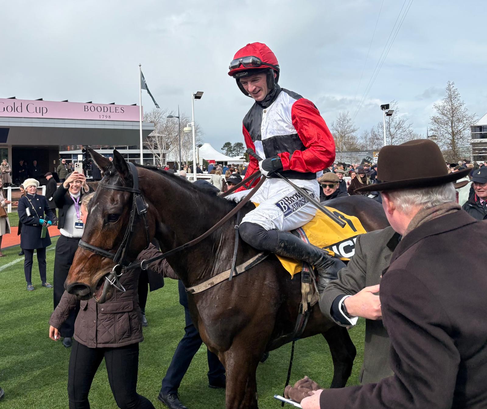 A delighted Patrick Mullins