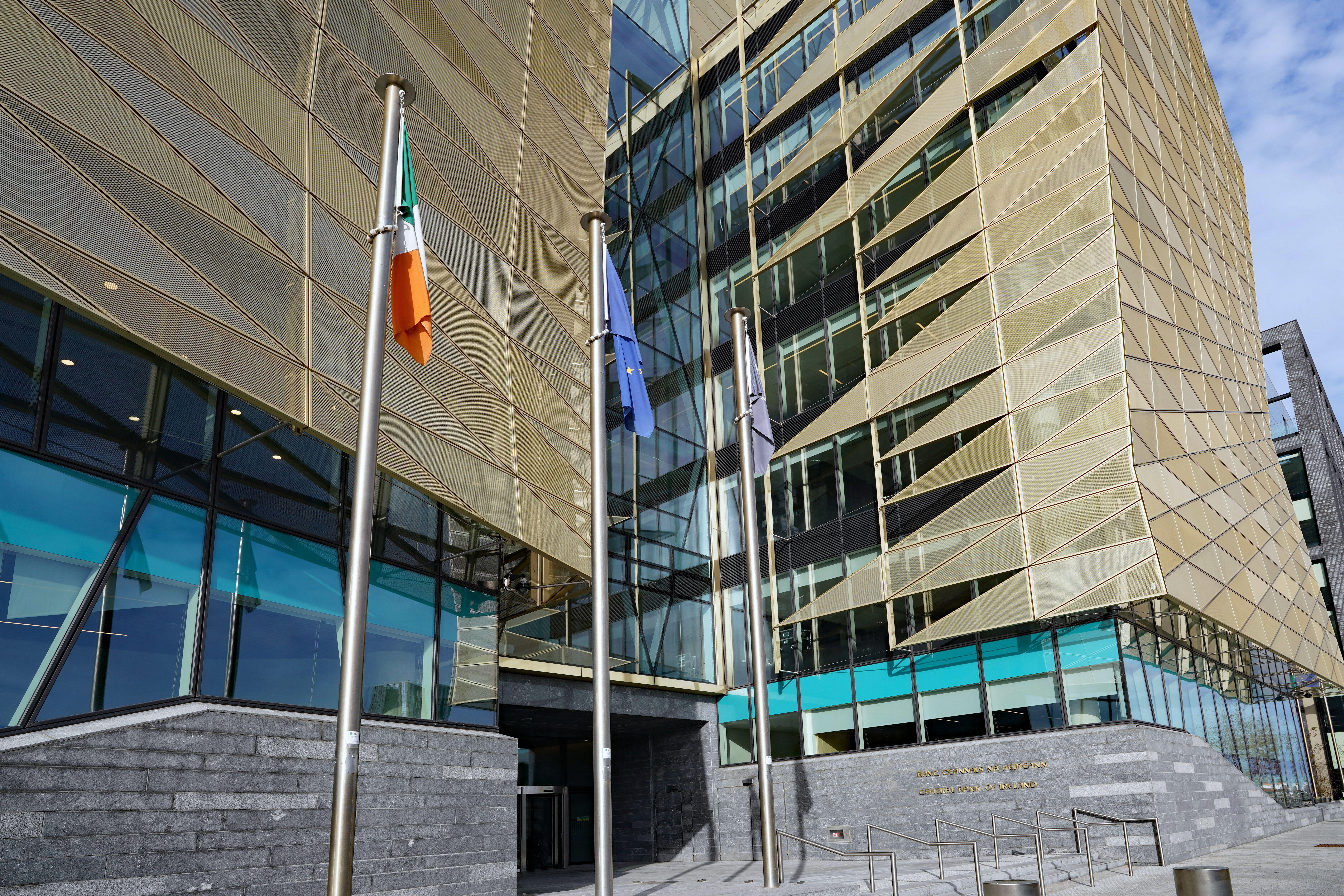 The headquarters of the Central Bank of Ireland