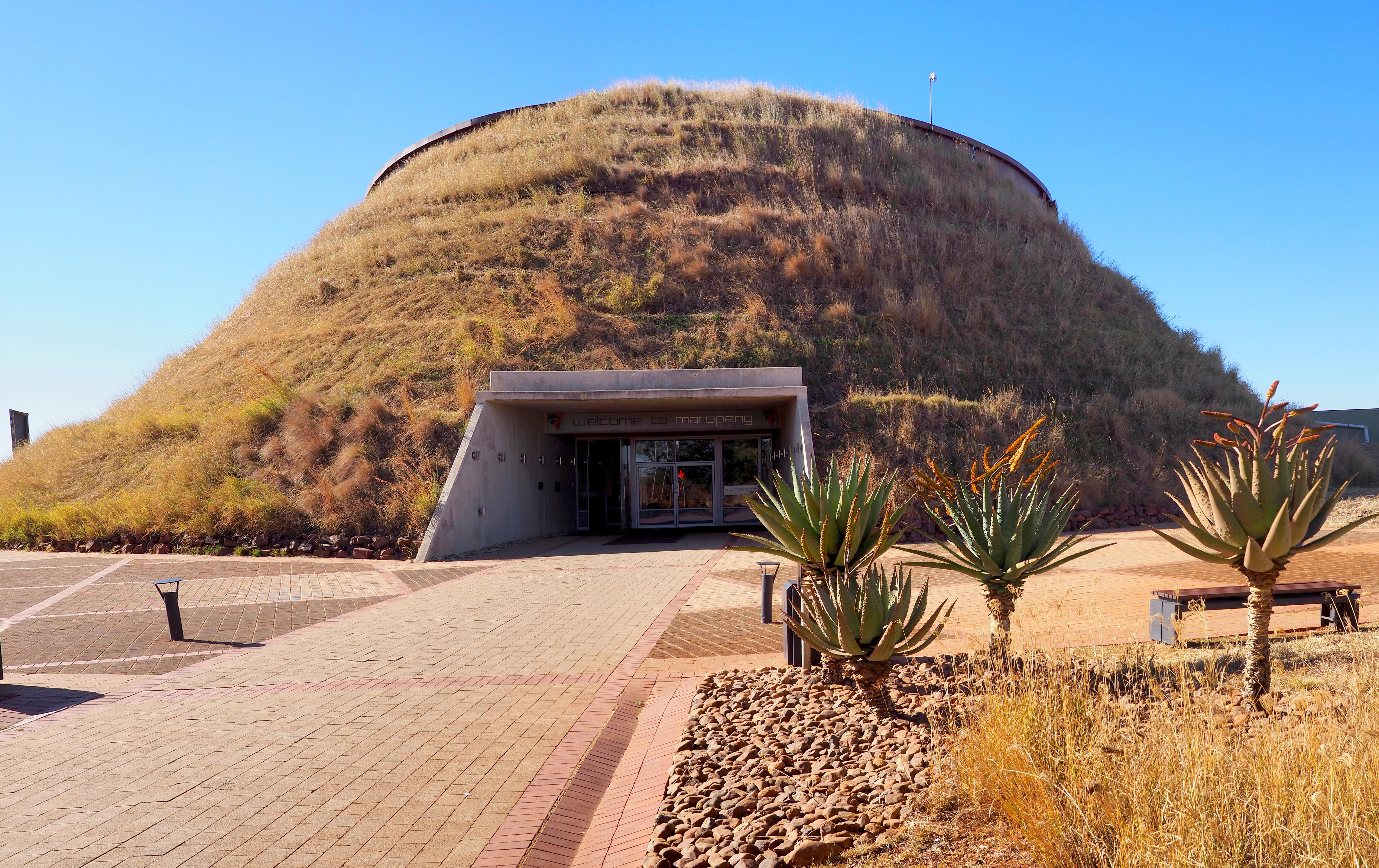 The Maropeng Exhibition Centre at the Cradle of Humankind,