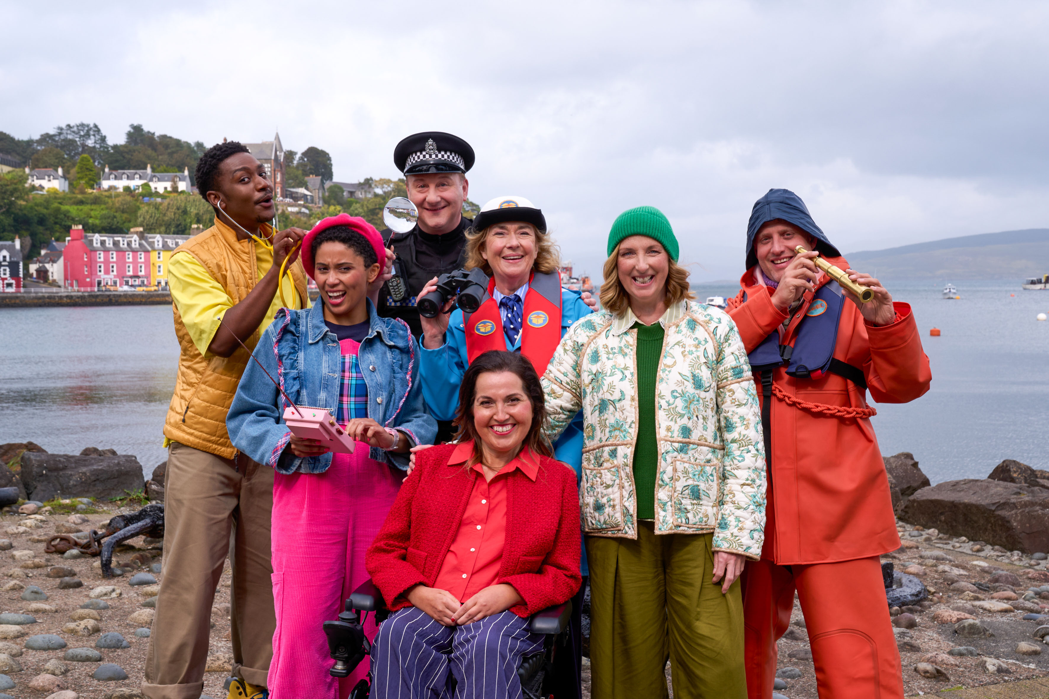 The cast of Balamory.
