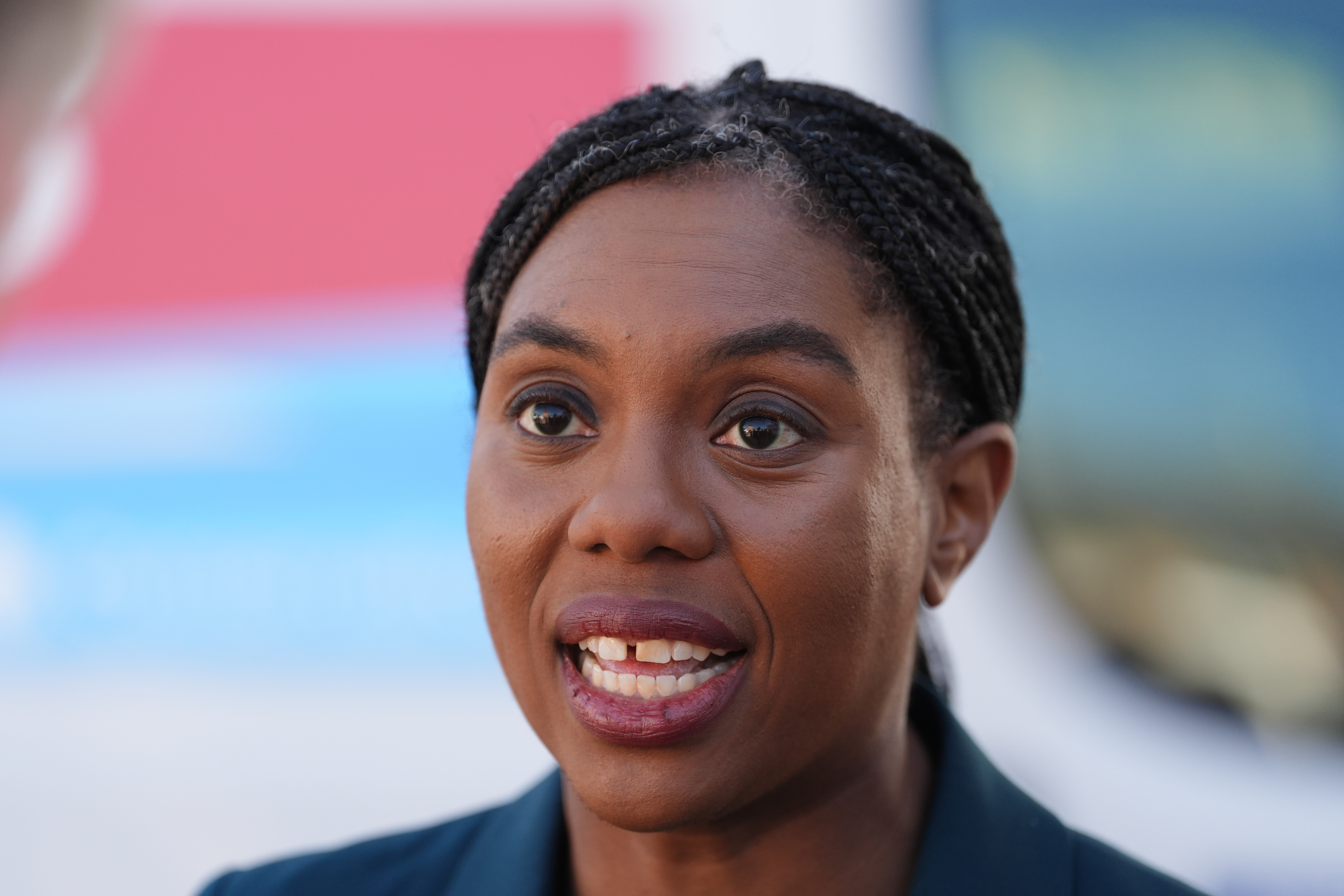Headshot of Kemi Badenoch speaking
