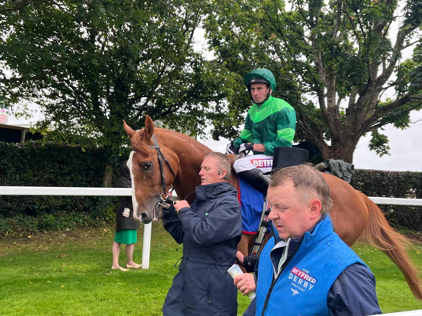 Benvenuto Cellini before the Derby