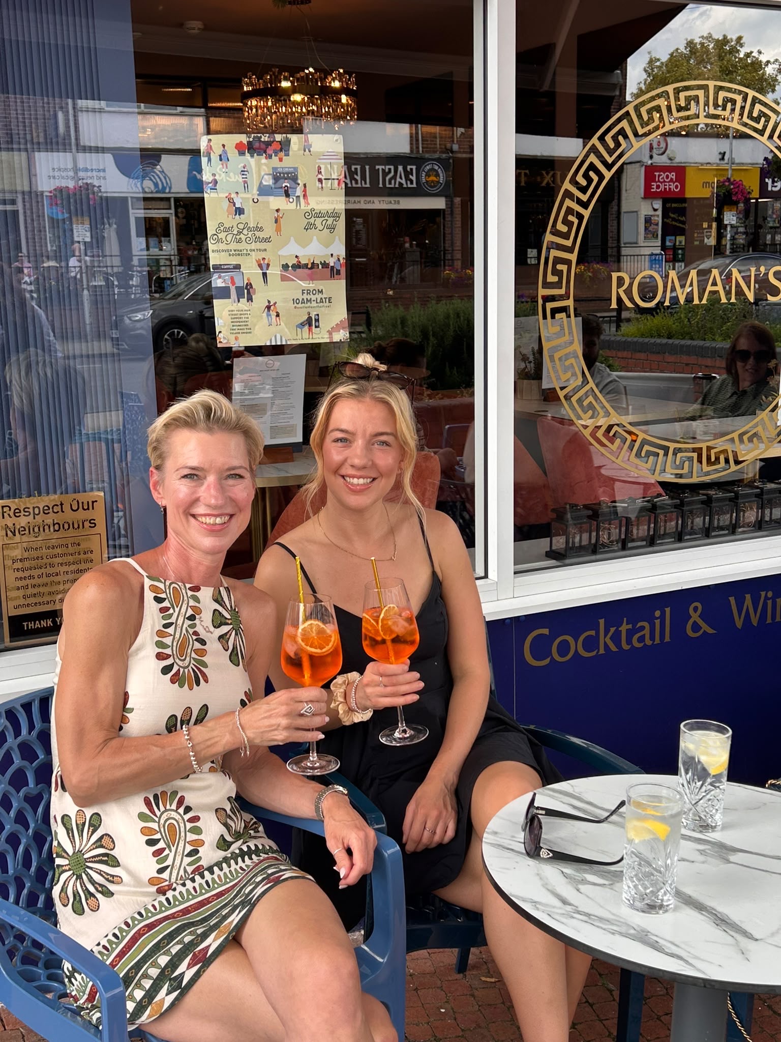 Jo Fuller (left) with her daughter