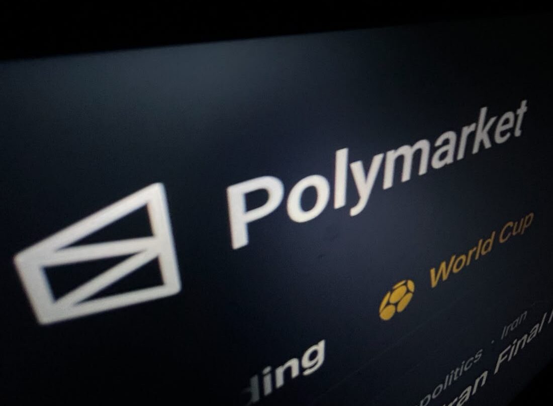 The Polymarket website