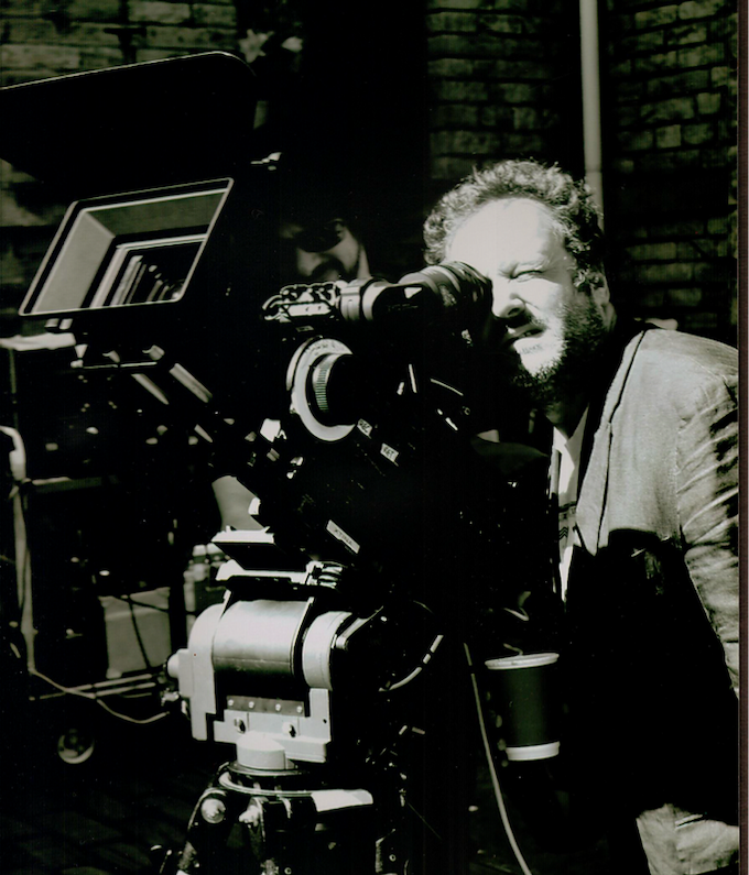 Justin Hardy behind a camera