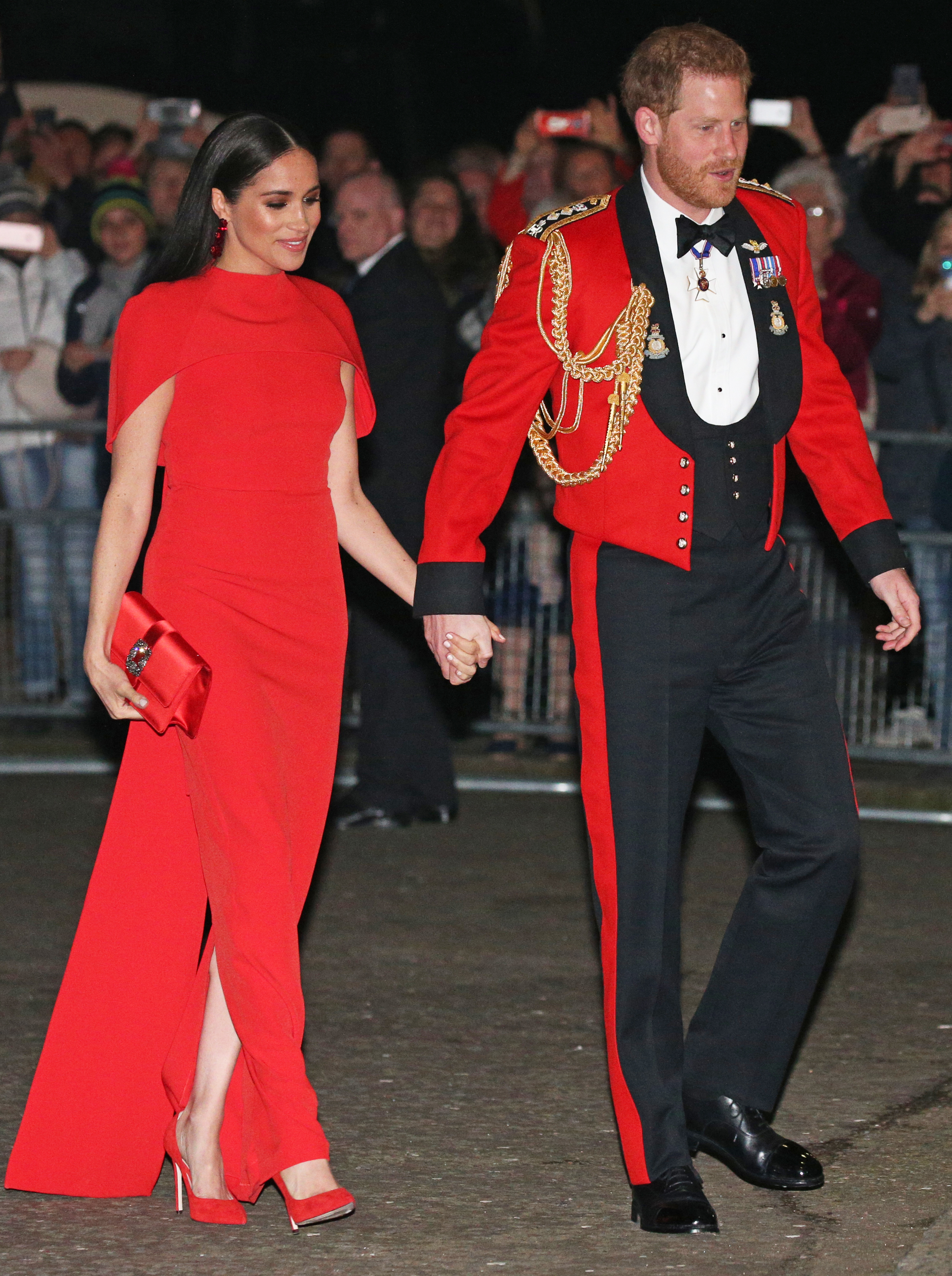 The Duke and Duchess of Sussex at the Royal Albert Hall