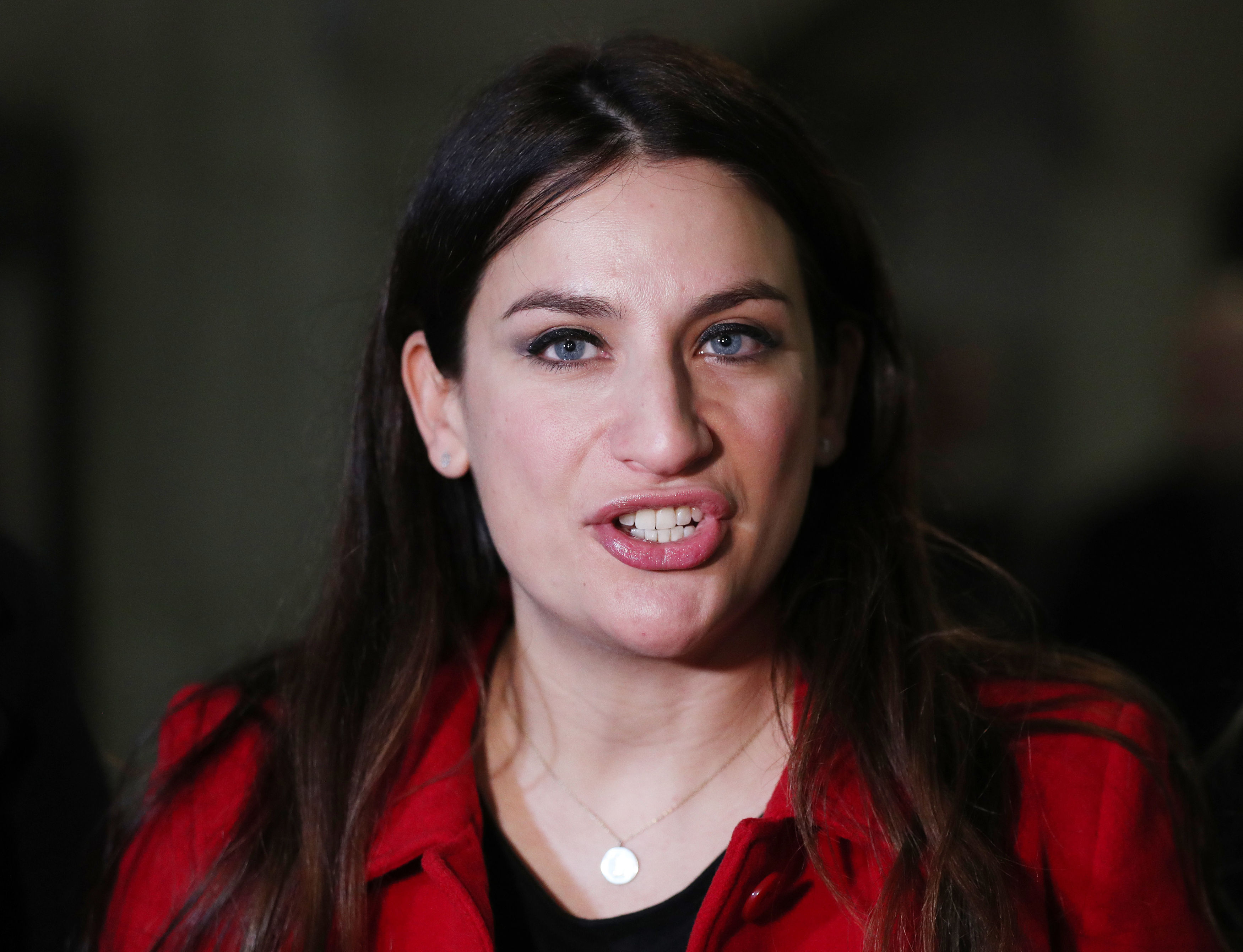 Headshot of Luciana Berger speaking