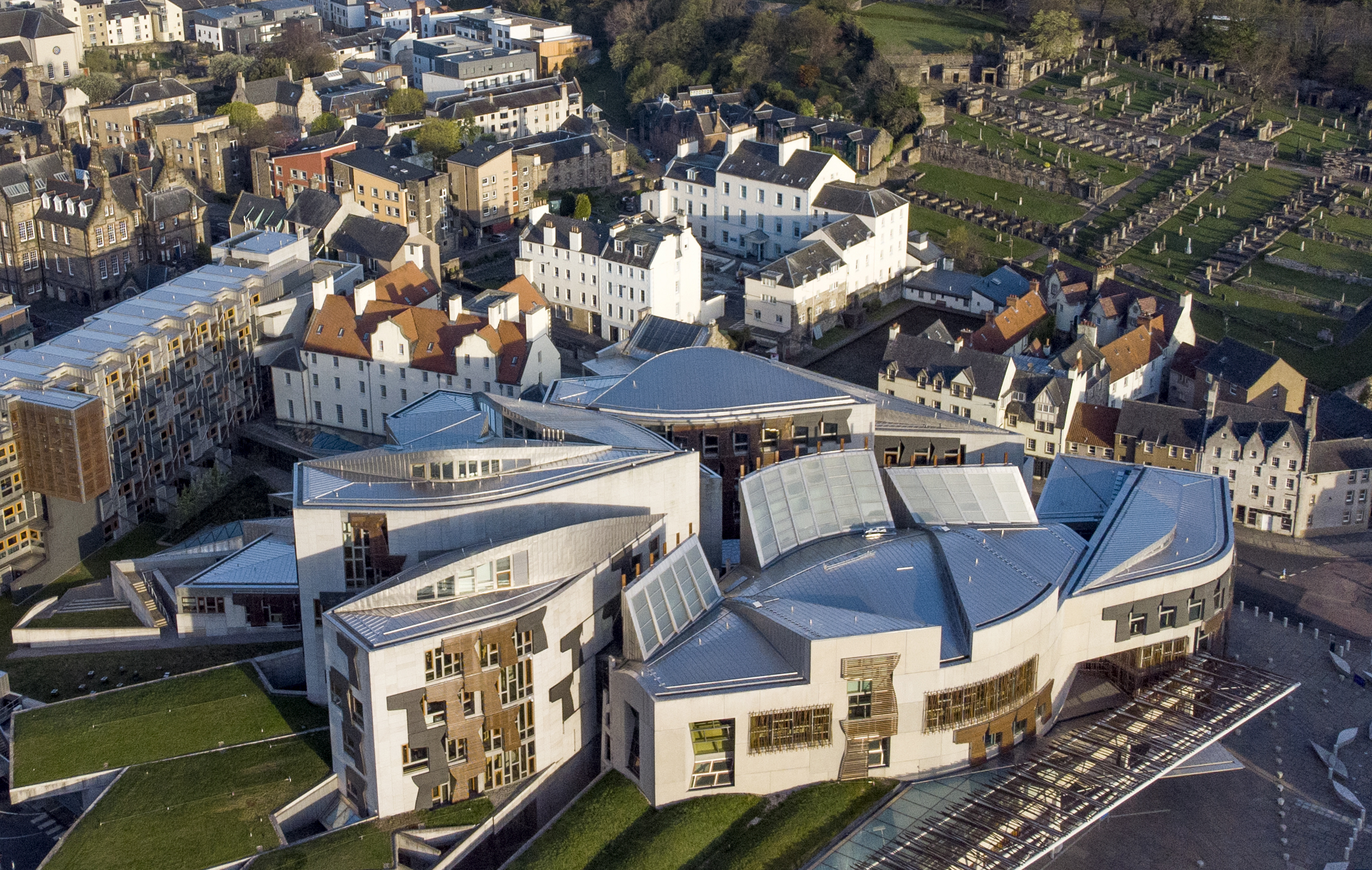Holyrood from above