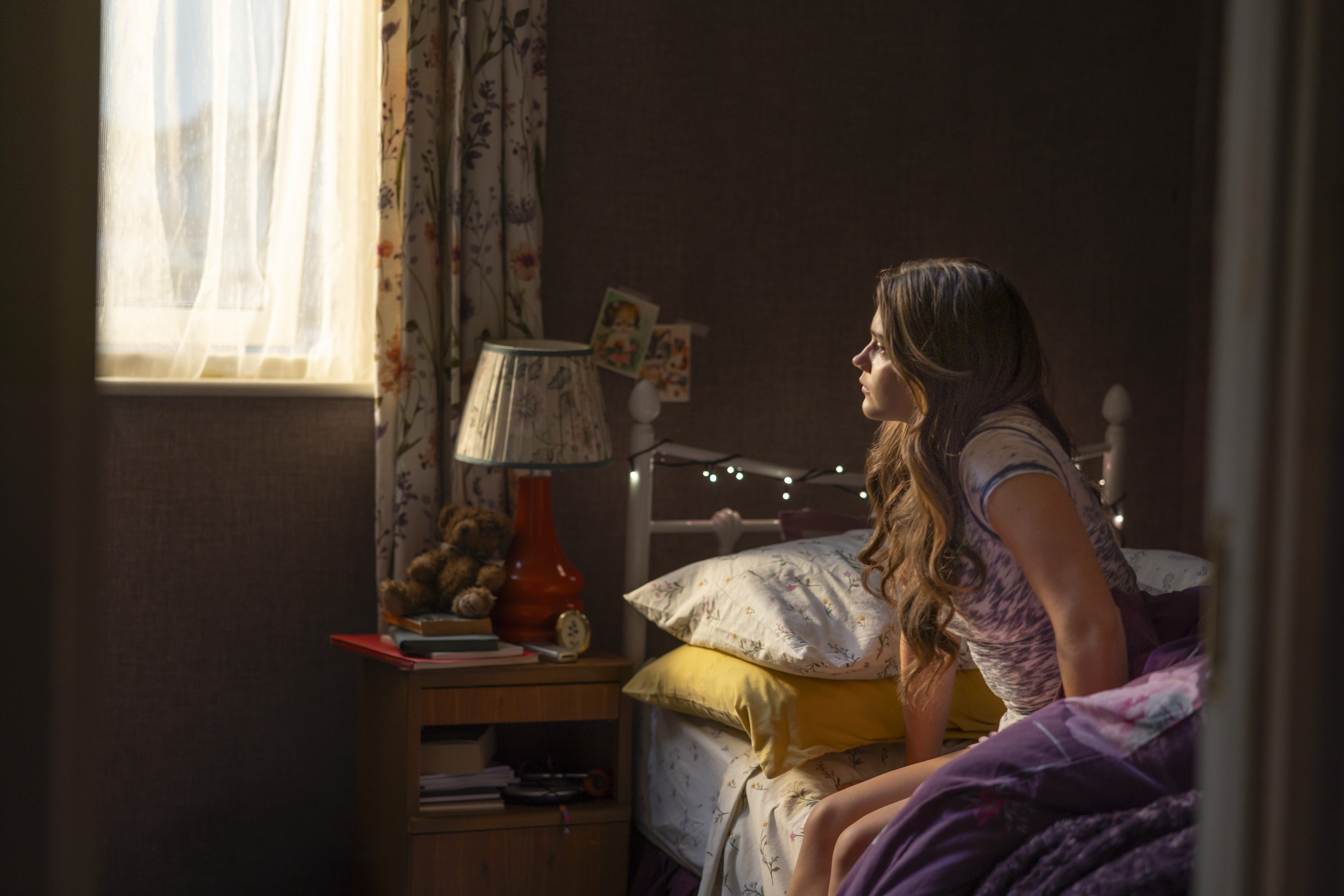 Nancy Sturridge as Shannon Lynch in a still from Boys Of Tommen