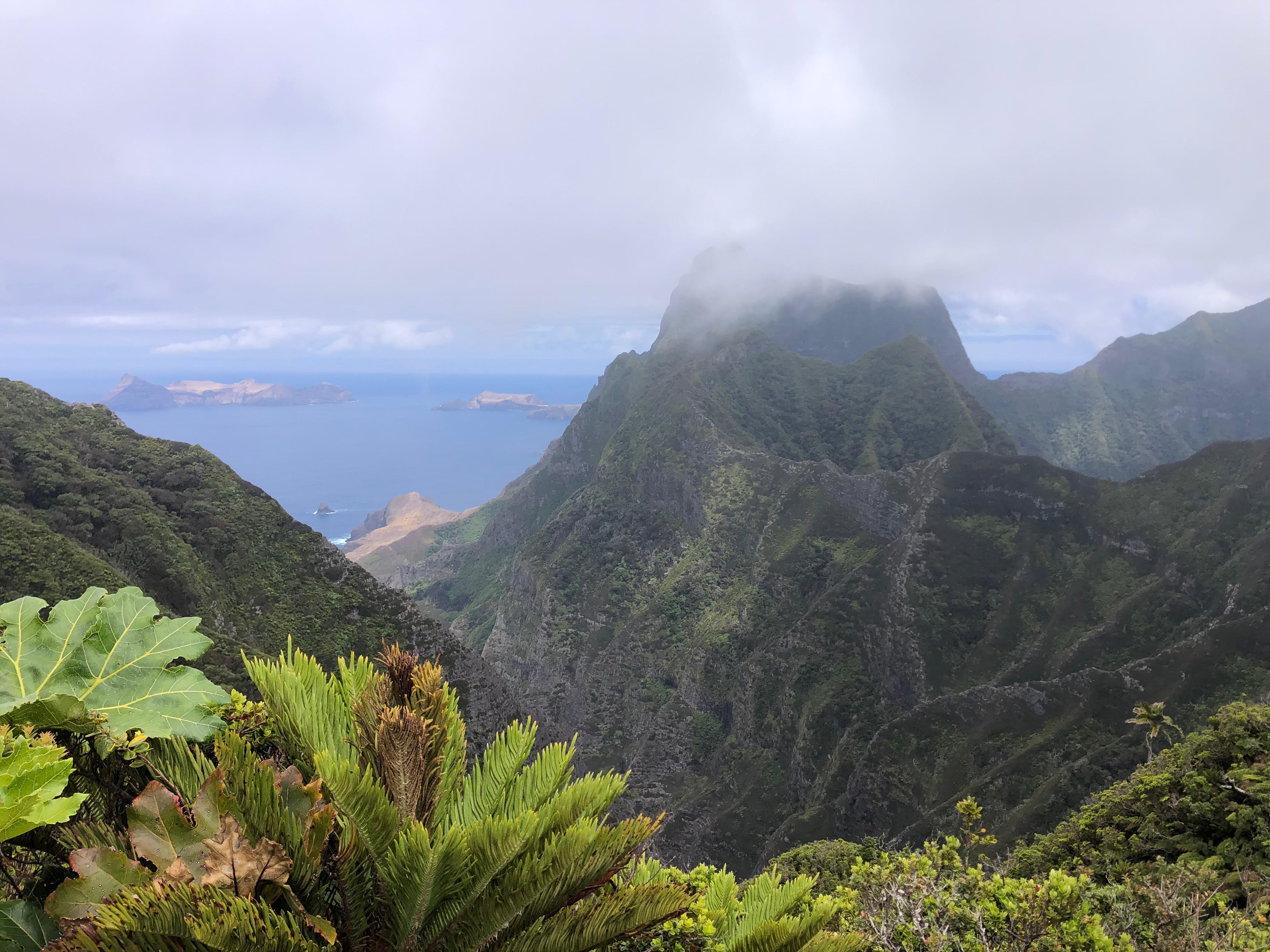 A view of Robinson Crusoe Island