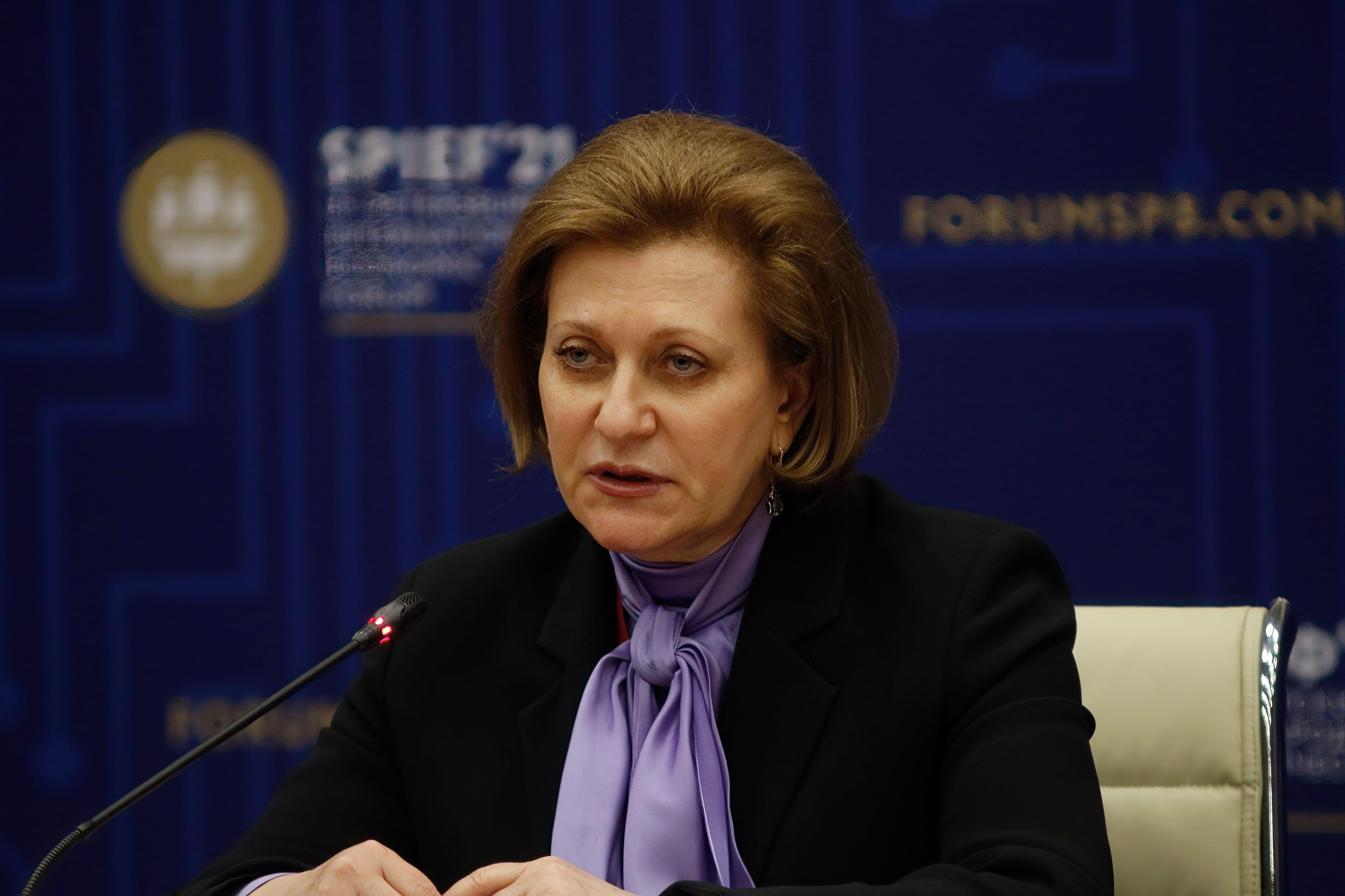 Head of Rospotrebnadzor Anna Popova