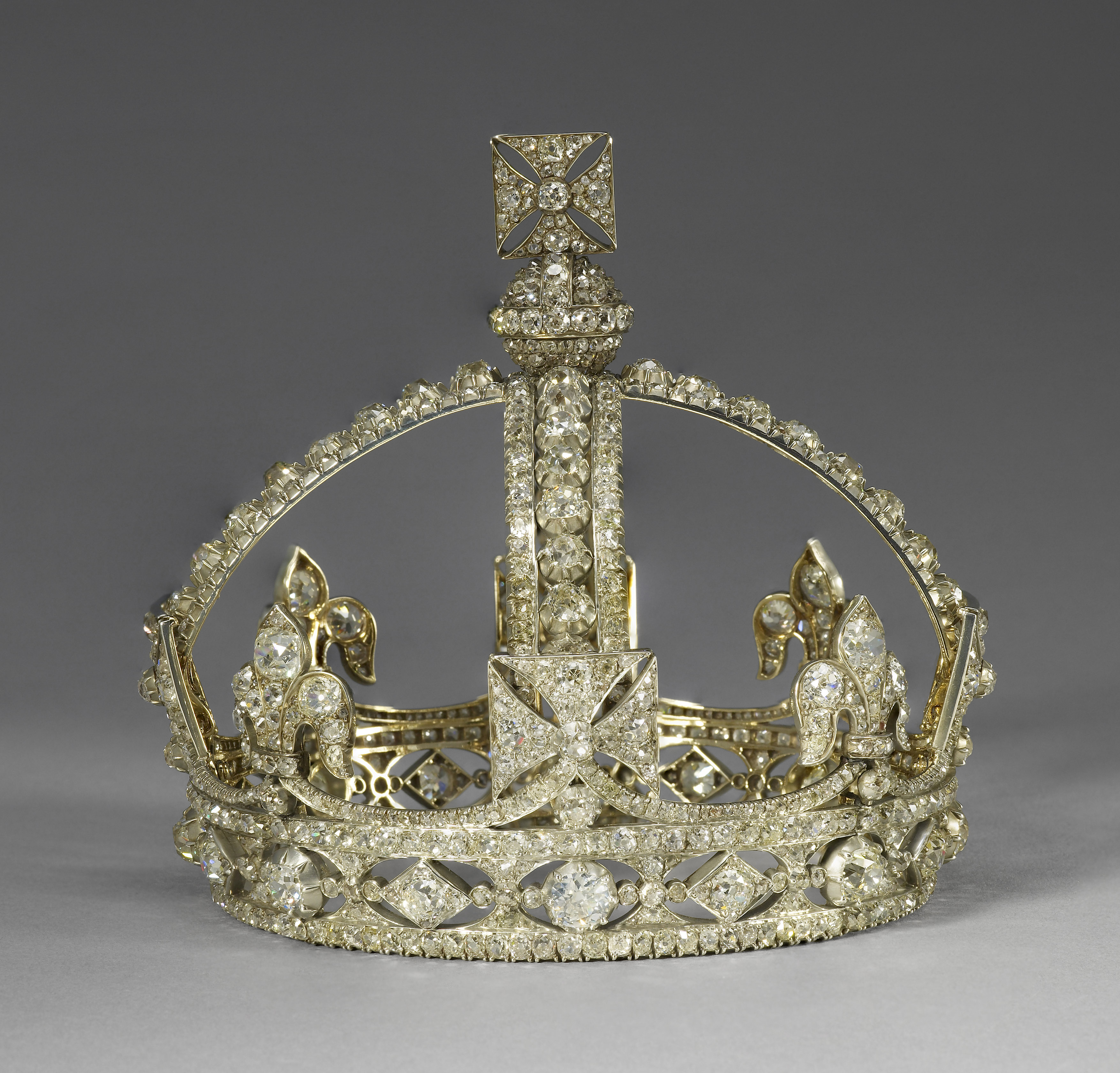 Queen Victoria's Small Diamond Crown by Garrard & Co, 1870