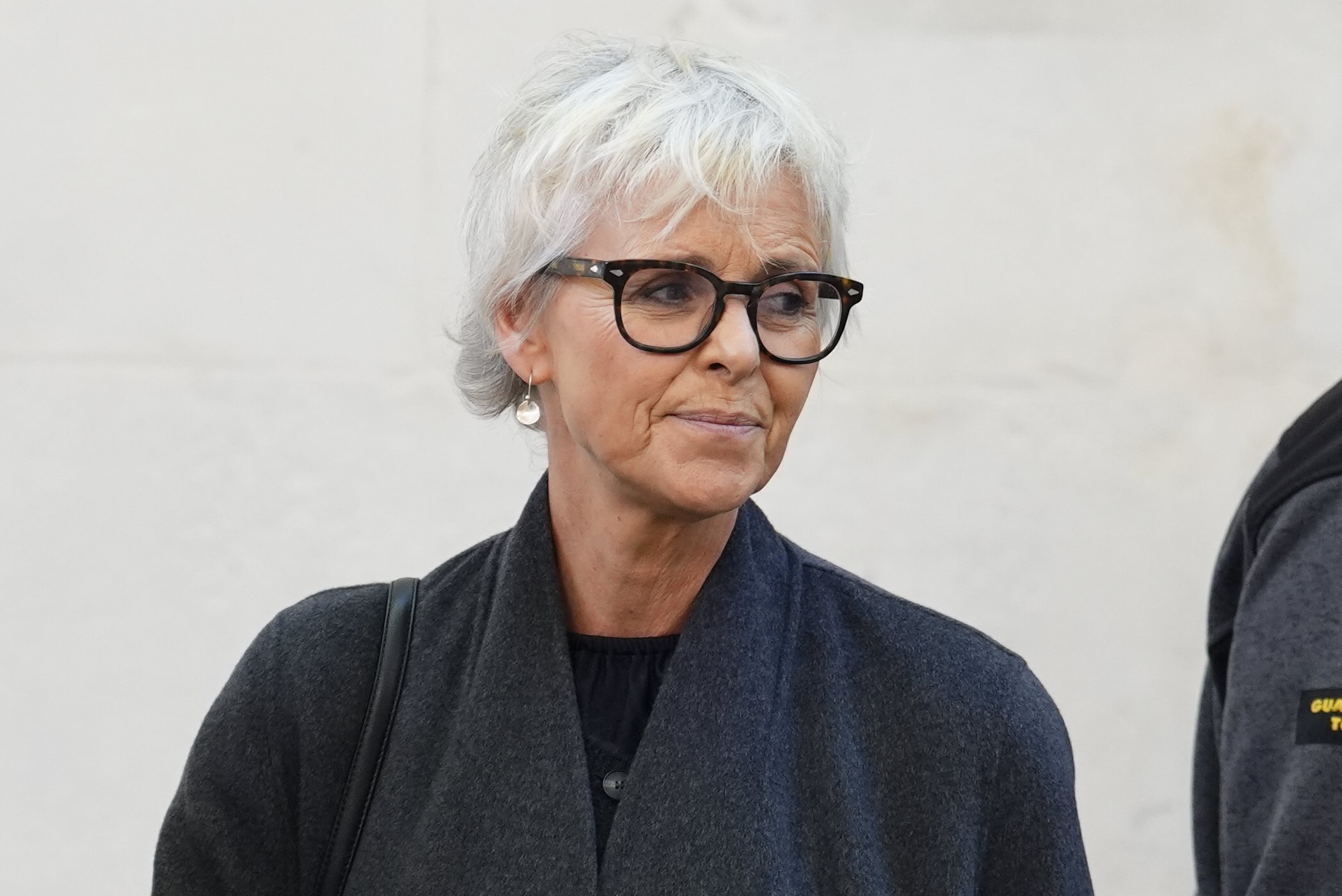 Anna Jones also attended the memorial service