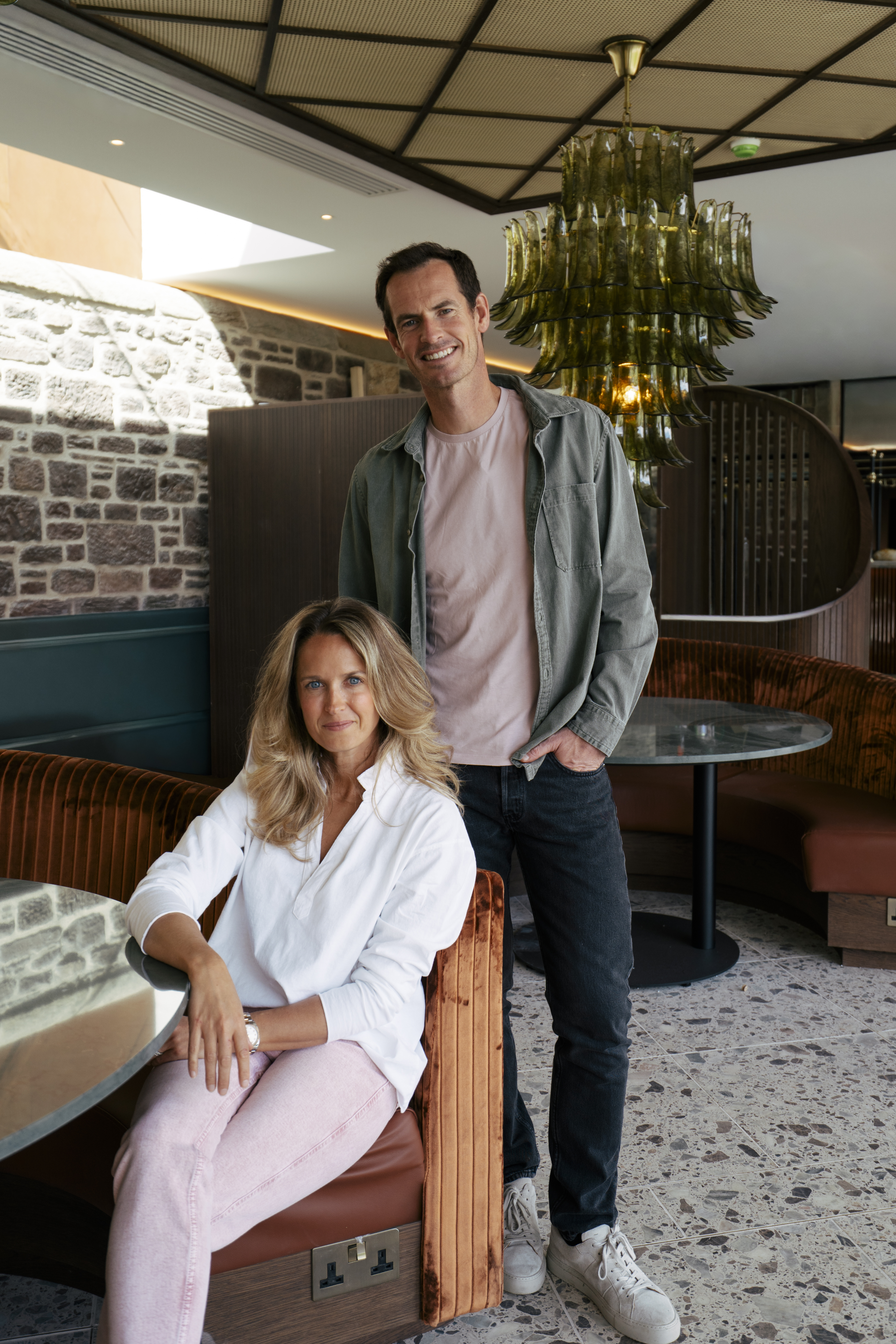 Sir Andy and Kim Murray on Channel 4's Our Scottish Hotel