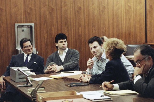 The Menendez Brothers case in California