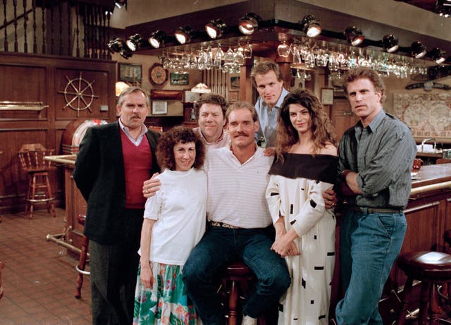 The cast of Cheers