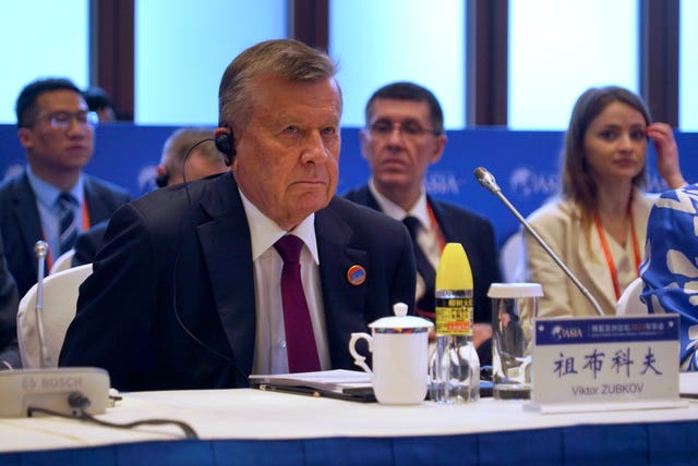 Gazprom chairman Viktor Zubkov