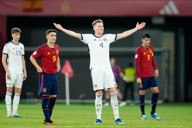 Scott McTominay saw his goal chalked off by VAR