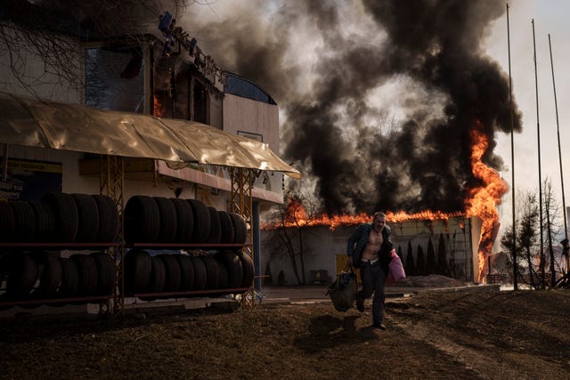 Russia Ukraine War One Year Photo Gallery