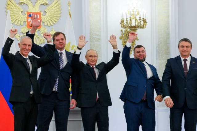 Russia Ukraine War Territory Timeline