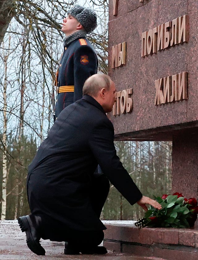 Russia Leningrad Siege Putin