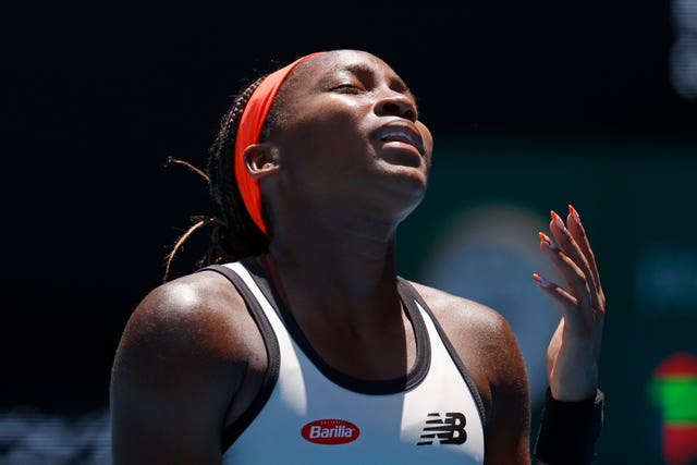 Coco Gauff was upset by Jelena Ostapenko