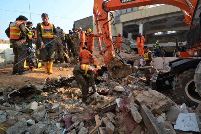 Pakistan Mosque Bombing