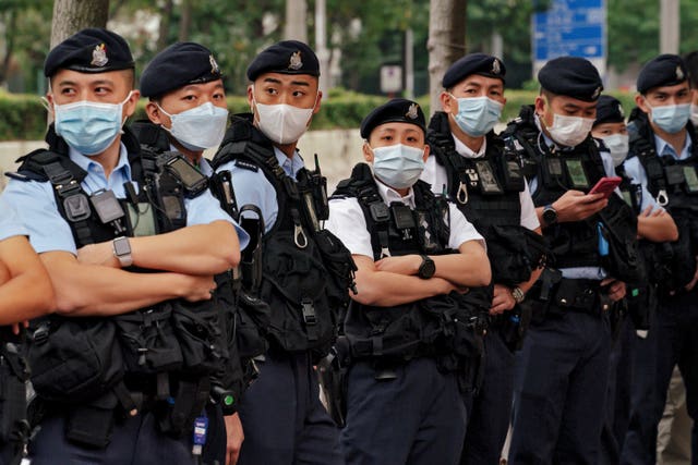 Hong Kong police