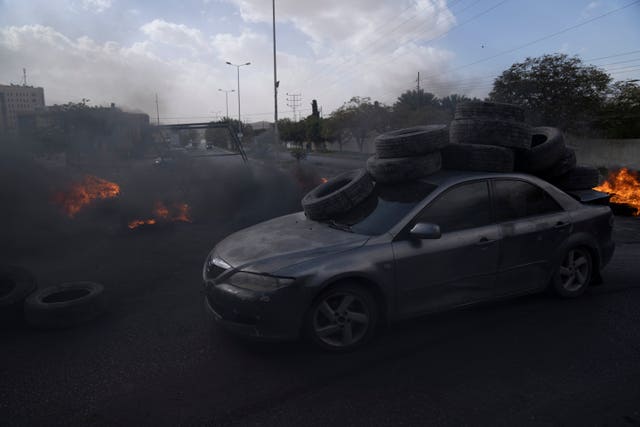 Palestinian protest