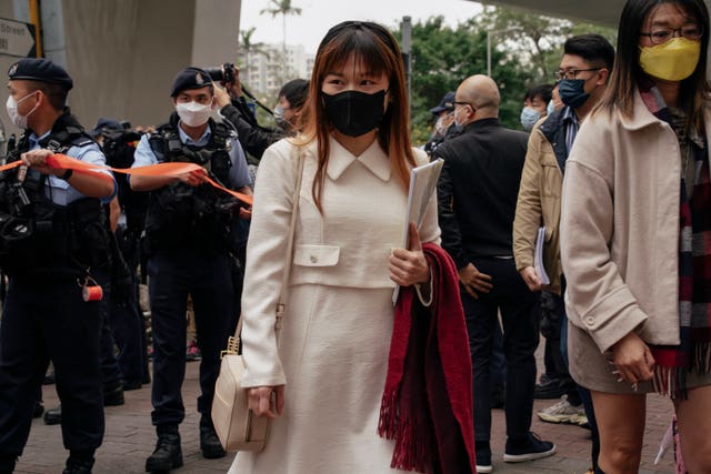 Hong Kong activist