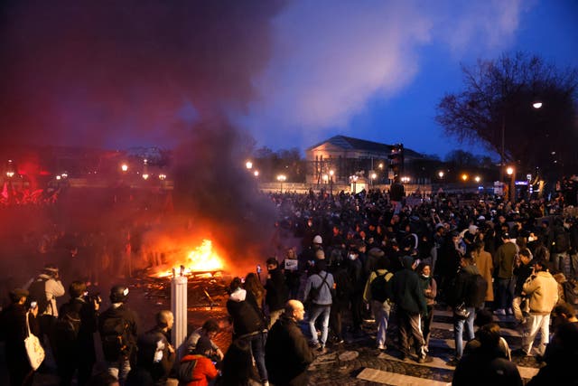 France Pension Tensions