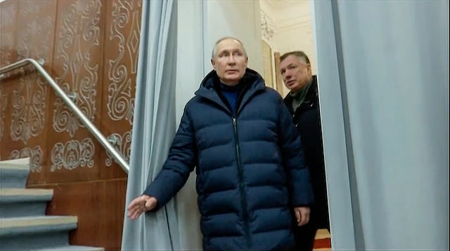 Russia Ukraine Putin