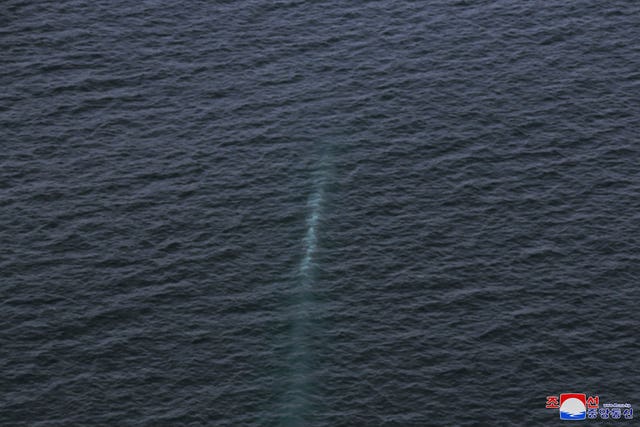 The claimed underwater cruise of an unmanned underwater nuclear attack craft during an exercise in waters off North Korea’s eastern coast