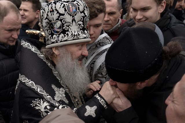 Russia Ukraine War Monastery