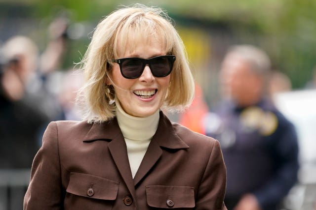E Jean Carroll arrives at court