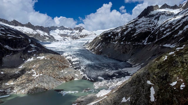 Swiss glacier