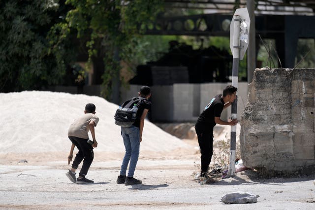 Israel Palestinians