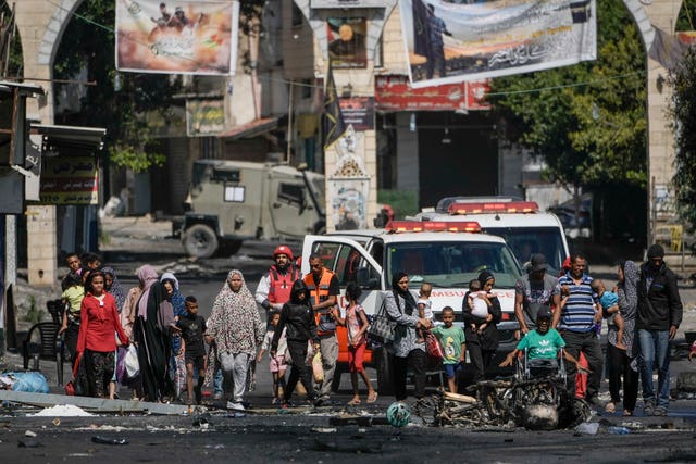 APTOPIX Israel Palestinians