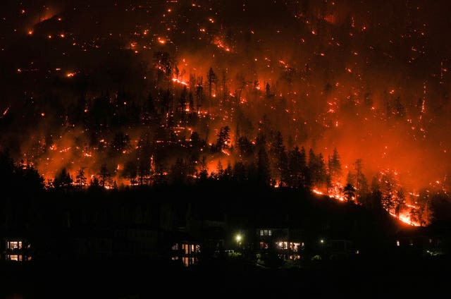 APTOPIX Canada Wildfires