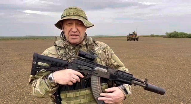 Wagner Group leader Yevgeny Prigozhin