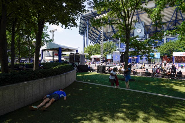 US Open Tennis Heat and Humidity